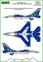 MOD48070 F-16A Fighting Falcon portugiesische Luftwaffe Jubiläumsanstrich