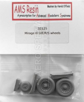 AMS32125 Mirage IIID/E/R/S Weighted Wheels