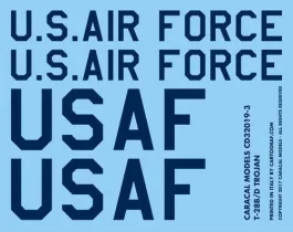 CD32019 T-28 Trojan U.S. Navy & U.S. Air Force
