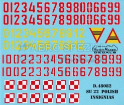 MOD48082 Su-22 Fitter Codes polnische Luftwaffe
