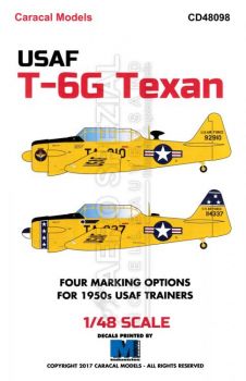 CD48098 T-6G Texan U.S. Air Force