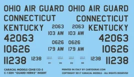 CD48122 C-130H Hercules Air National Guard
