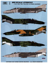 SHG32010 F-4C/D/E/G & RF-4C Phantom II Stencils
