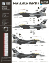 TB32068 F-16C Block 30 Fighting Falcon Alaskan Splinters Teil 1