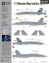 TB48257 F/A-18C Hornet & F/A-18F Super Hornet Demo Jets