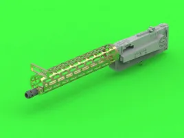 AM32102 Spandau LMG 08 Machine Gun (7.92 mm) WW I, with Cooling Jacket Version 1