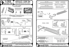 AM32102 Spandau LMG 08 Machine Gun (7.92 mm) WW I, with Cooling Jacket Version 1