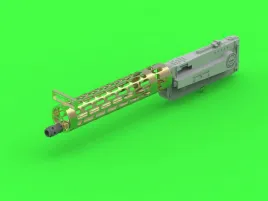 AM32104 Spandau LMG 08 Machine Gun (7.92 mm) WW I, with Cooling Jacket Version 3