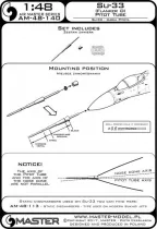AM48140 Su-33 Flanker-D Pitot Tube