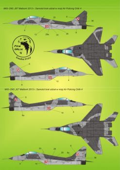 MOD72007 MiG-29A/G/GT Fulcrum polnische Luftwaffe