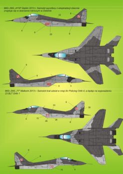 MOD72007 MiG-29A/G/GT Fulcrum polnische Luftwaffe
