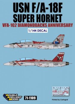DXM14009 F/A-18F Super Hornet VFA-102 Diamondbacks
