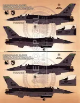 BMA48005 F-16CM Fighting Falcon Warheads on Foreheads