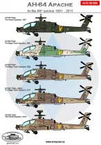 ACD48008 AH-64A/D Peten/Saraf israelische Luftwaffe