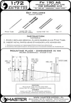 AM72133 Fw 190 A-6 Bewaffnung