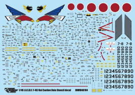 DXM48104 F-4EJ Kai Phantom II Stencils