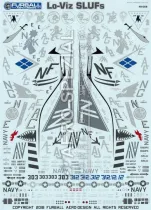 FBD48068 A-7E Corsair II Low Visibility Markierungen