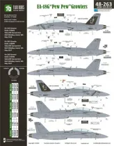 TB48263 EA-18G Growler VAQ-209 Star Warriors