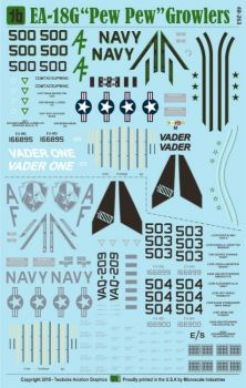 TB48263 EA-18G Growler VAQ-209 Star Warriors