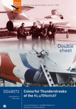 DD48072 F-84F Thunderstreak, Royal Netherlands Air Force