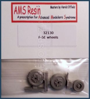 AMS32130 F-5E Tiger II Weighted Wheels