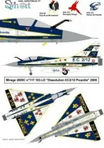 SY72058 Mirage 2000C Special Finish EC2/12