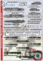 SY72916 Rafale B/C/M Waffenbeschriftungen