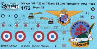 SY72092 Mirage IVP 50 Jahre EB 2/91 Bretagne
