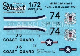 SY72102 Mi-24V Hind-E im U.S. Coast Guard Finish
