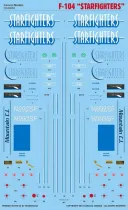 CD48062 F-104 Starfigher zivil