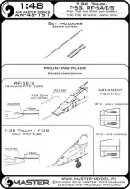 AM48151 F-5B Freedom Fighter, RF-5A/E/S Tigereye & T-38 Talon Cannon Barrels and Pitot Tube