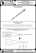 AM44029 Mirage III/5 Pitot Tube