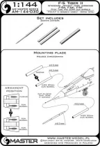 AM44030 F-5A Freedom Fighter & F-5E/F Tiger II (Standard Radome) Cannon Barrels and Pitot Tube