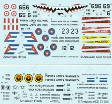 ACD72024 Mi-24/35 Hind Latin American Air Forces