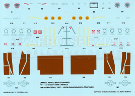 CDB48001 FB-111A Aardvark RAM Panels and Stencils