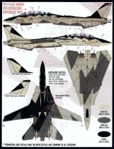 FD&S4815 F-14A Tomcat in Heater-Ferris Tarnschemen