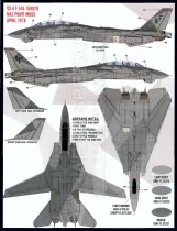 FD&S4815 F-14A Tomcat in Heater-Ferris Tarnschemen