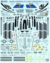 FD&S4815 F-14A Tomcat in Heater-Ferris Tarnschemen