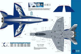 TB48264 CF-188 Hornet 60 Years of NORAD