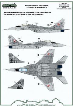 MOD48106 MiG-29 Fulcrum Helden von Kosciuszko, Teil 2