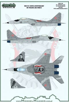 MOD48124 MiG-29G Fulcrum-A polnische Luftwaffe