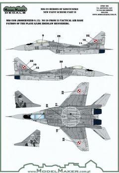 MOD72106 MiG-29 Fulcrum Heroes of Kosciuszko, Part 2