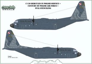MOD72111 C-130E Hercules polnische Luftwaffe