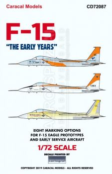 CD72087 F-15A/B Eagle - The Early Years