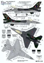 SY72112 F-16AM Fighting Falcon 75 Years No. 350 Sqn