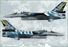 MOD72120 F-16C Block 52+ Fighting Falcon Zeus Demo Team