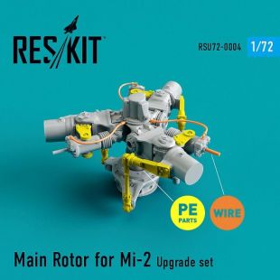 RSU720004 Mi-2 Hoplite Main Rotor Upgrade and Detail Set