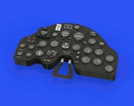 EBR44028 P-38F Lightning Instrumentenbrett und Sitzgurte
