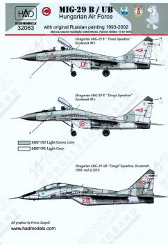 HUN32063 MiG-29 Fulcrum Hungarian Air Force