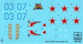 HUN48195 MiG-23MLD Flogger-K Soviet Air Force
